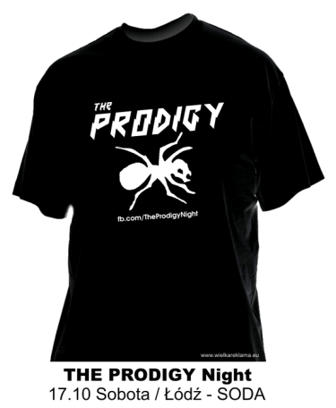 Wygraj koszulkę THE PRODIGY, Łódź