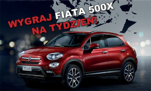 Wygraj nowego Fiata 500X na tydzień!