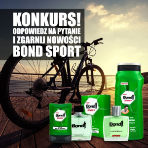Wygraj zestaw kosmetyków Bond Expert Sport!