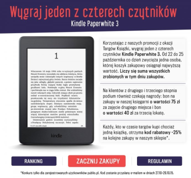 Konkurs: wygraj Kindle
