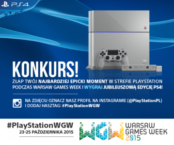 Konkurs "Złap Twój najbardziej epicki moment w Strefie PlayStation"