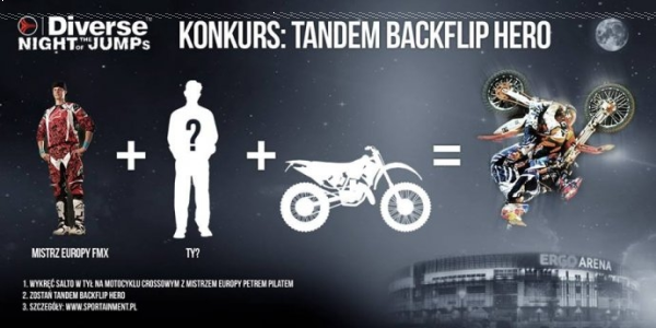 Konkurs fotograficzny "Tandem Backflip Hero"