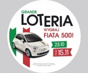 Konkurs "Grande Loteria" Wygraj Fiata 500! Bielsko-Biała