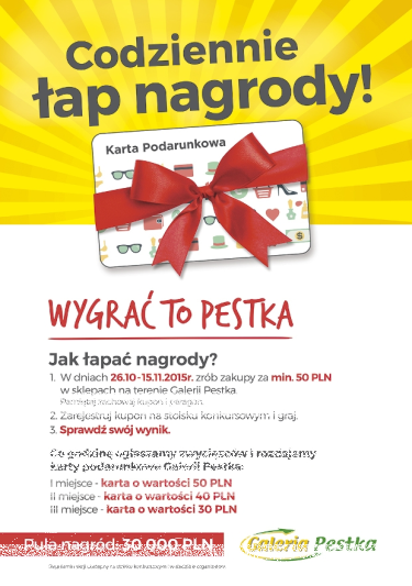 Konkurs "Wygrać to Pestka"