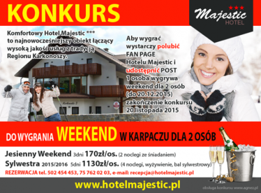 Wygraj weekend w karpaczu