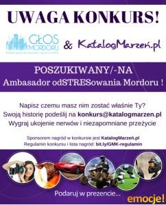 Konkurs "Ambasadora odSTRESSowania"