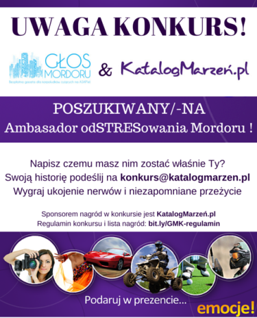 Konkurs "Ambasadora odSTRESSowania"
