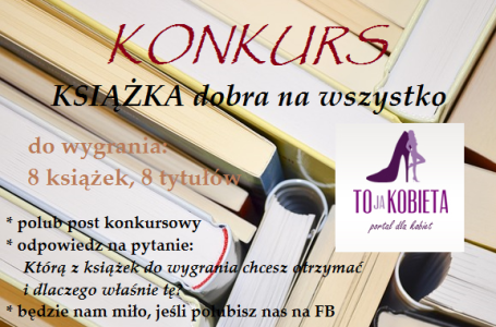 Konkurs "Książka dobra na wszystko"