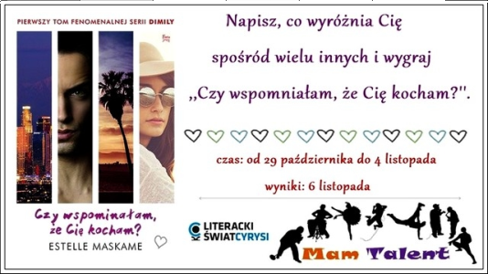 Konkurs "Czy wspominałam, że..."