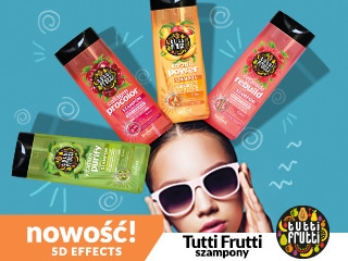 Konkurs "Pielęgnacja włosów jesienią z Tutti Frutti" do godz. 20:00