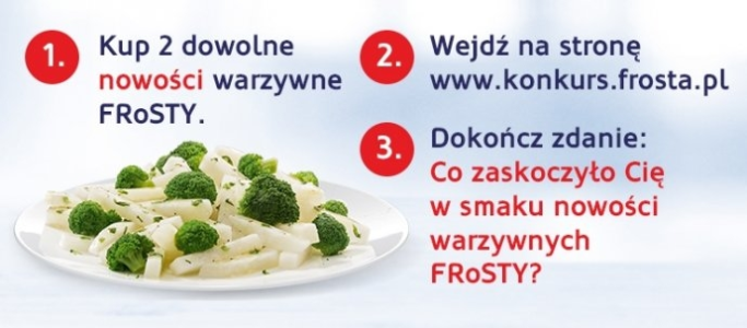 Konkurs "Wyborne nowości Frosty"
