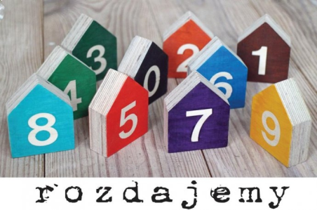 Konkurs "Rozdajemy DOMKI - CYFERKI"