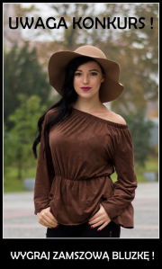 Wygraj zamszową bluzkę od Sfavillare