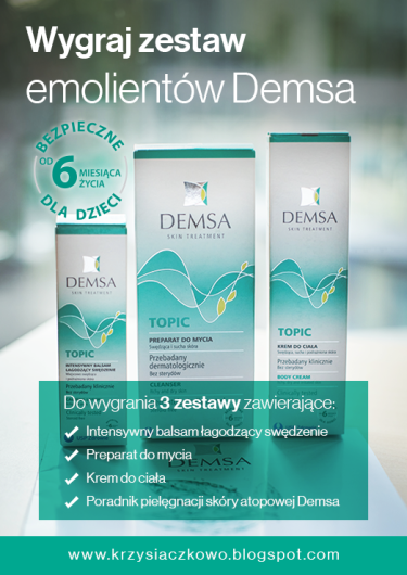 Wygraj 1 z 3 zestawów emolientów