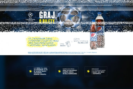 Konkurs "Rozgrywka Pepsi" w Tesco HM