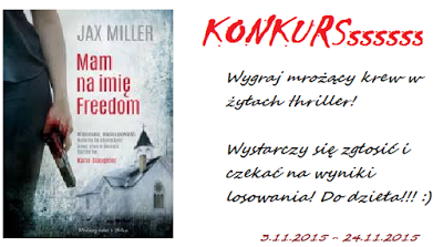 Konkurs z książką "Mam na imię Freedom"