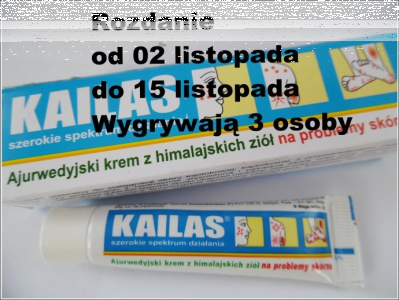 Konkurs "Rozdanie z Kailas"