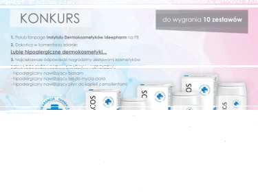 Wygraj 1 z 10 zestawów dermokosmetyków z serii Dermacos skóra sucha, wrażliwa, alergiczna