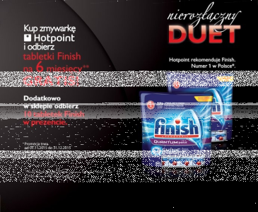 Konkurs "Promocja zmywarek Hotpoint z Finish"