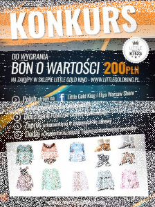 Wygraj bon o wartości 200 zł na zakupy w sklepie Little Gold King.