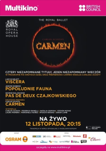 Wygraj bilety na "Carmen" w Multikinie Kraków, Gdynia, Warszawa
