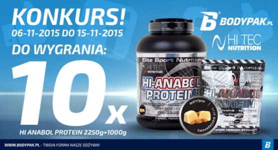 Konkurs BODYPAK.PL & HI TEC  NUTRITION