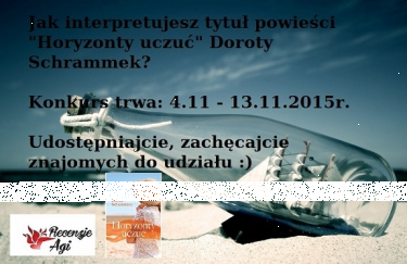 Wygraj "Horyzonty uczuć" Doroty Schrammek.