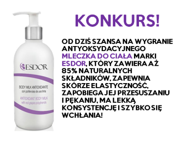 Konkurs "Esdor - kosmetyki z wina do wygrania"