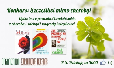 Konkurs "Szczęśliwi mimo choroby"