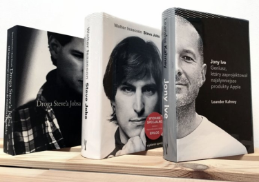 Wygraj zestaw trzech książek o Stevie Jobsie i Jonym Ivie