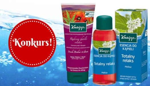 Konkurs "Relaksująca kąpiel z Kneipp"