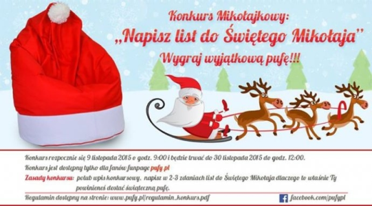 Konkus "Napisz list do św. MIkołaja"