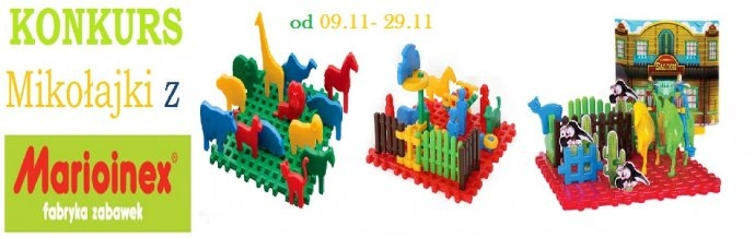Konkurs "Mikołajki z klockami wafelkami od Marioinex"