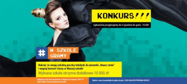 Wygraj koncert Sarsy w Waszej szkole, do godz. 16:00