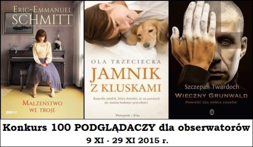 Konkurs 100 PODGLĄDACZY