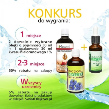 Konkurs "Zgarniaj nagrody od ŚwiatOlejków"