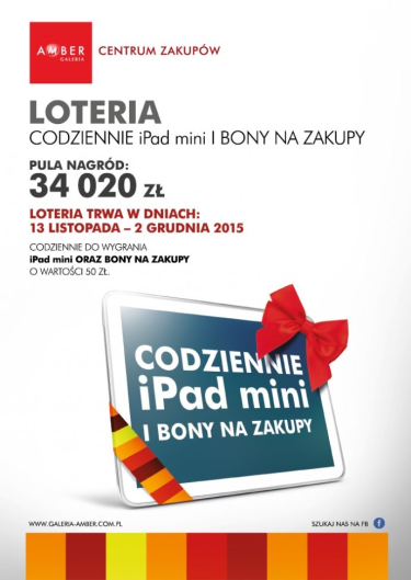 Loteria w Galerii Amber, Kalisz