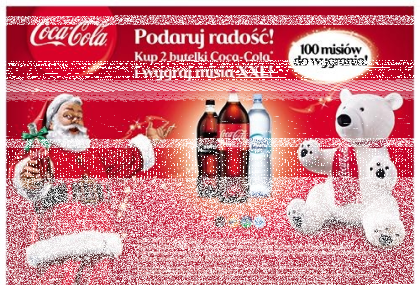 Loteria Coca-Cola "Pluszowe Święta"