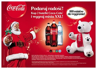 Loteria Coca-Cola "Pluszowe Święta"