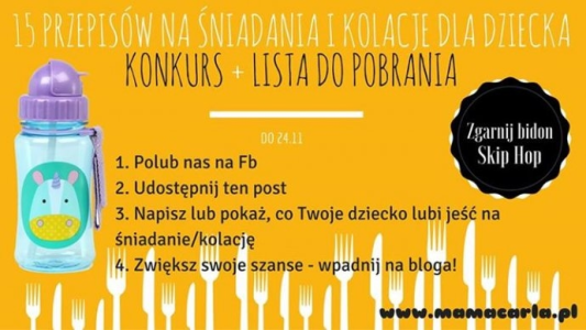 Wygraj bidon od Mama Carla