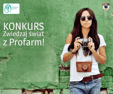 Konkurs "Zwiedzaj świat z Profarm"