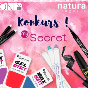 Konkurs z kosmetykami My Secret