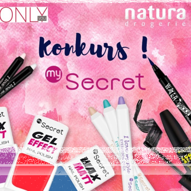 Konkurs z kosmetykami My Secret