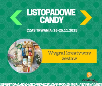 Konkurs "Listopadowe Candy"