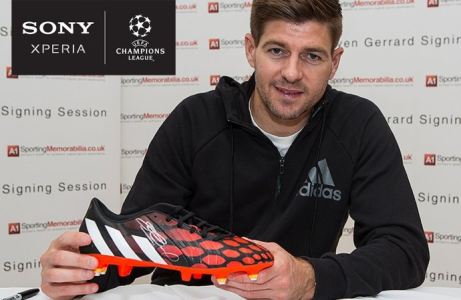 Wygraj parę butów z autografem Gerrarda