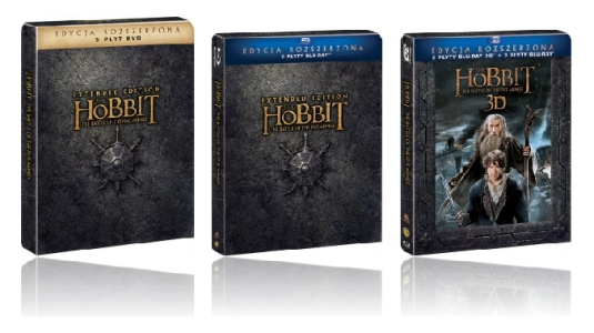 Wygraj DVD lub Blu-ray "Hobbit: Bitwa Pięciu Armii" wydanie rozszerzone, do godz. 15:30