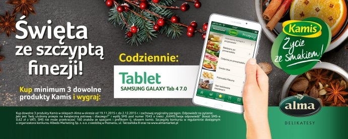 Konkurs "Święta ze szczyptą finezji" Alma