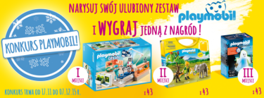 Konkurs "Mój ulubiony zestaw PlayMobil"