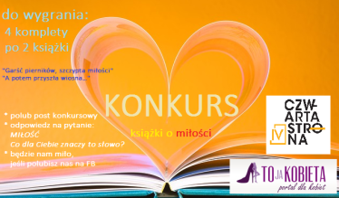 Konkurs "Książki o miłości"