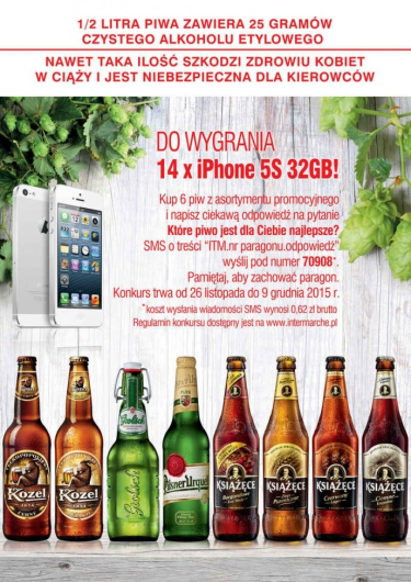 Konkurs "Które piwo jest najlepsze" Intermarche